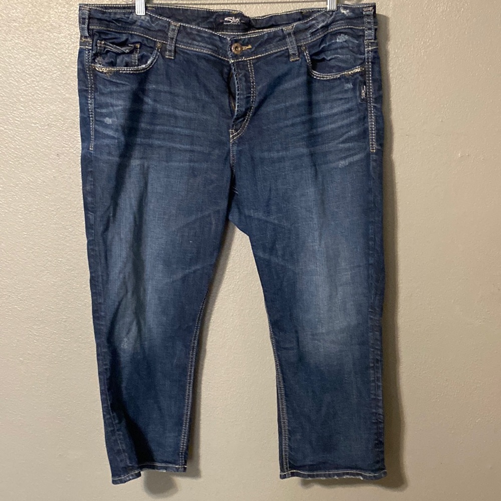 Silver jeans